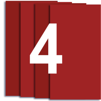 Lot de 4 actes au choix parmi une sélection